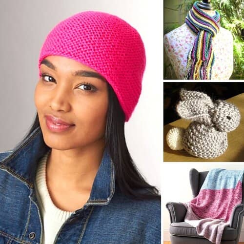 10 Free Beginner Knitting Patterns