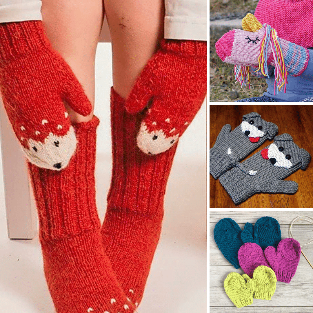 10 Children's Mitten Knitting Patterns