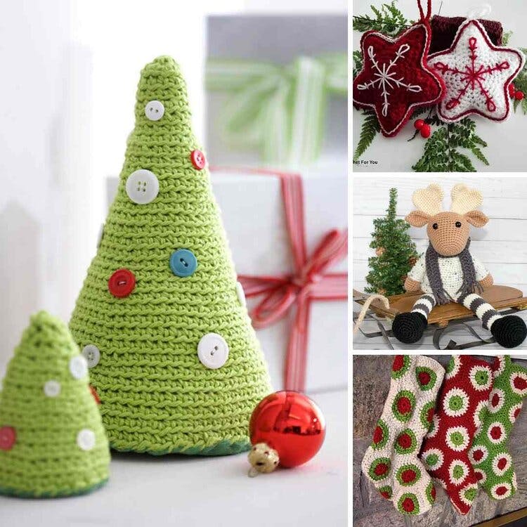 10 Free Adorable Christmas Crochet Patterns