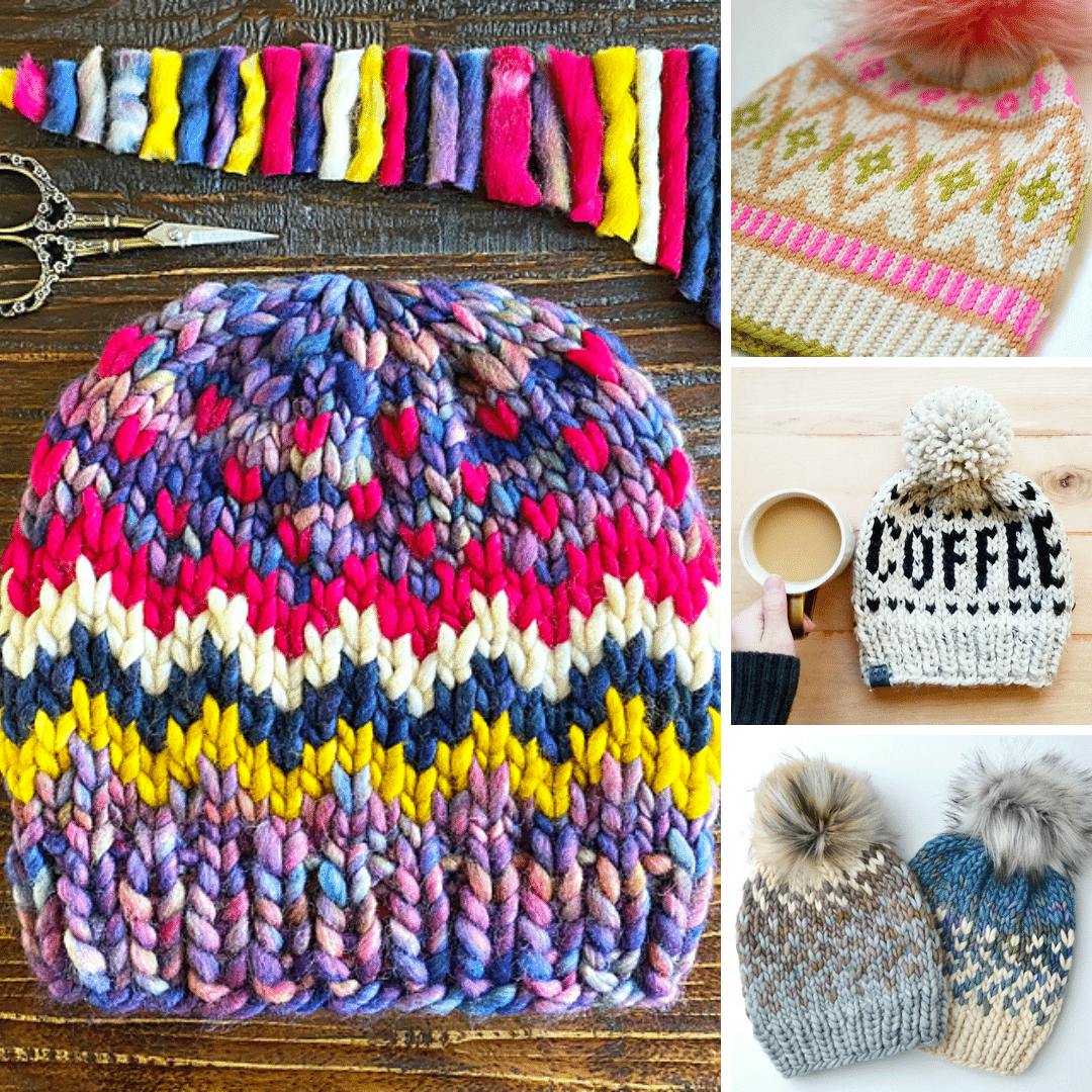 10 Fair Isle Hat Knitting Patterns