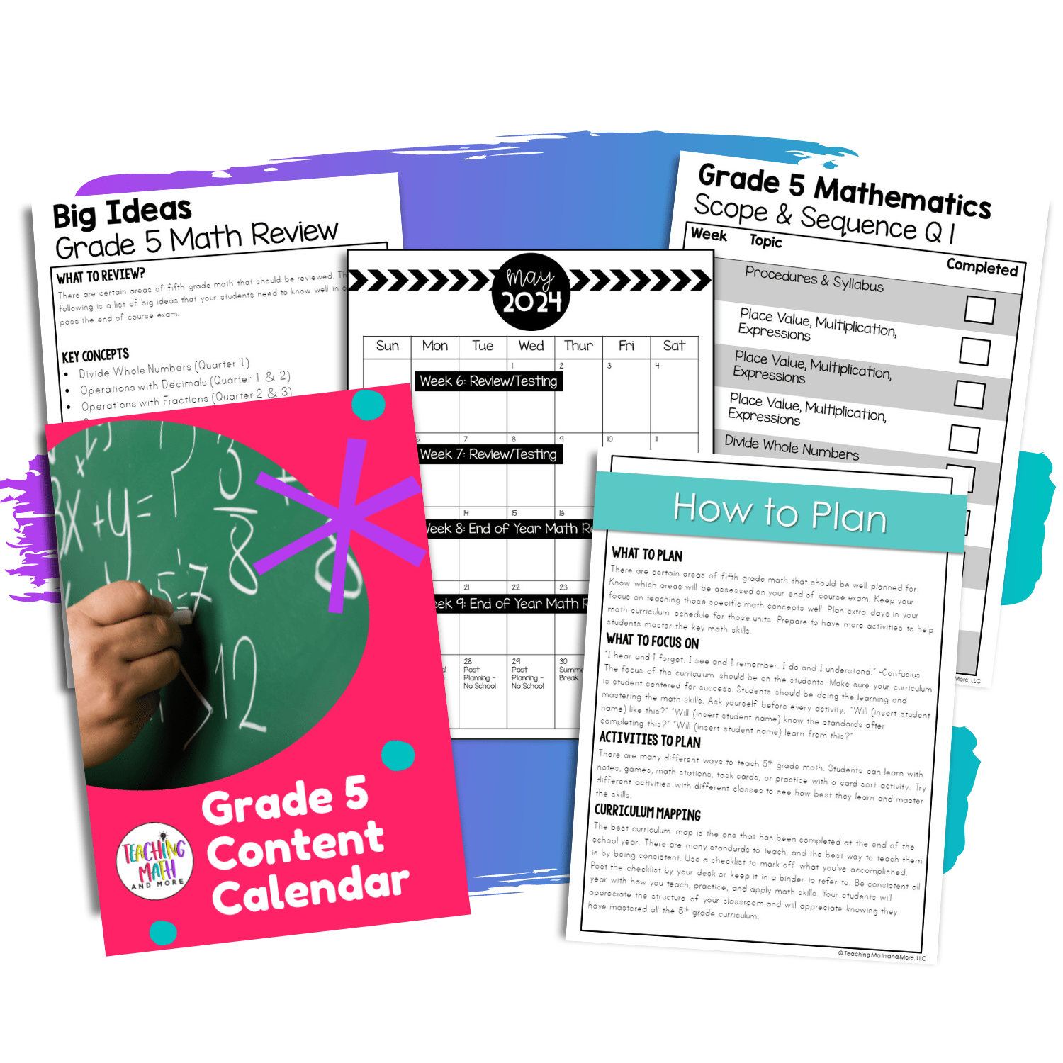 grade-5-math-lesson-plans