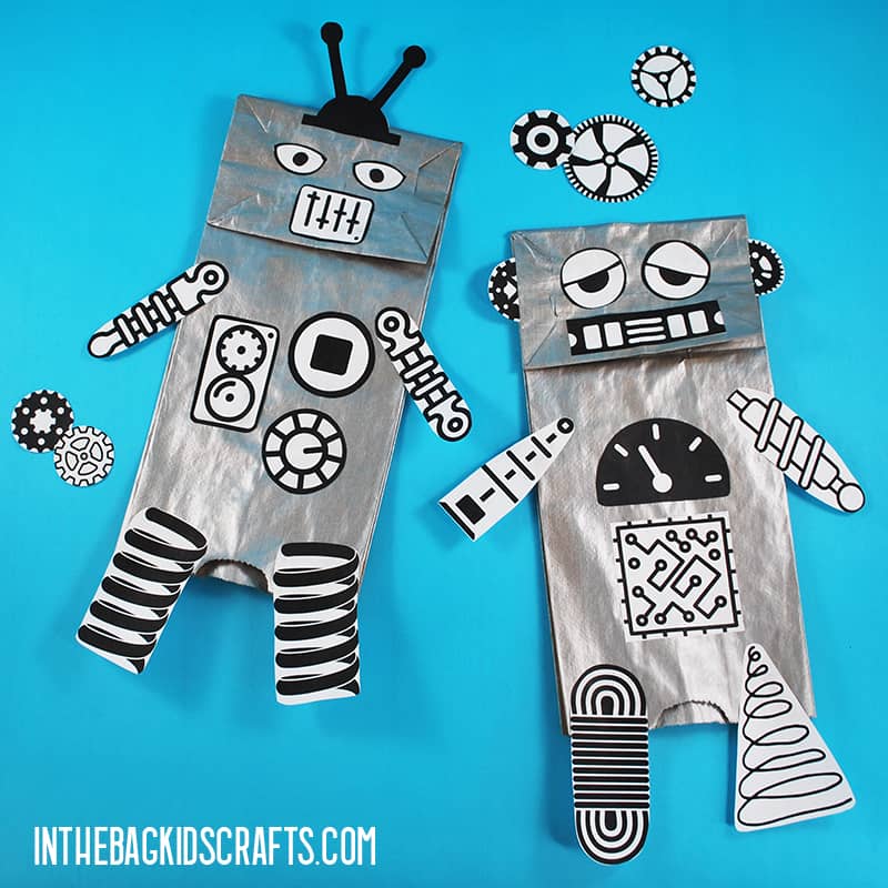 🤖 Puppet Crafts!!!