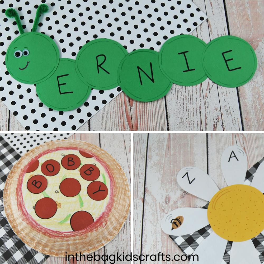 name crafts for kids 