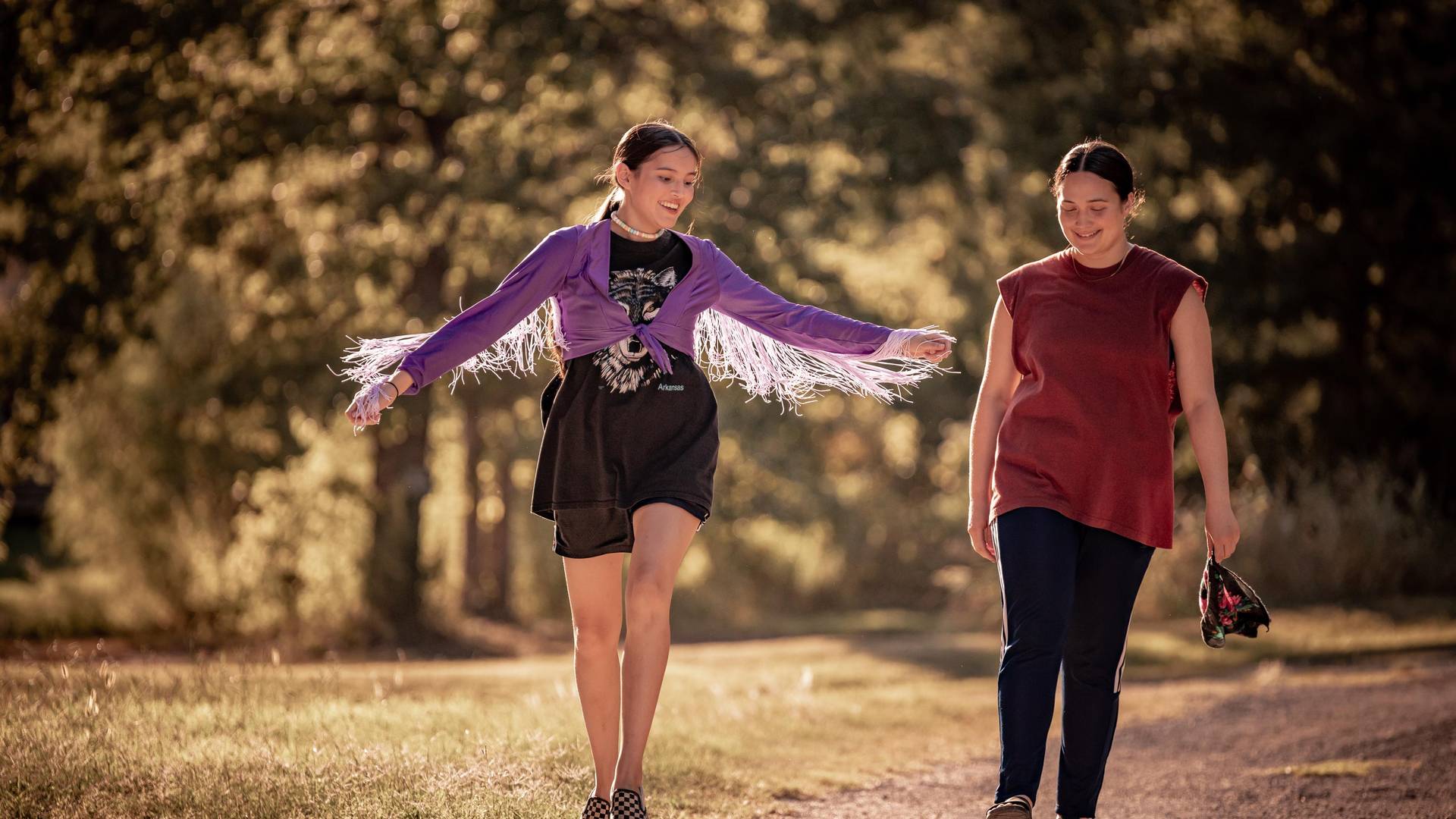 Still from Fancy Dance