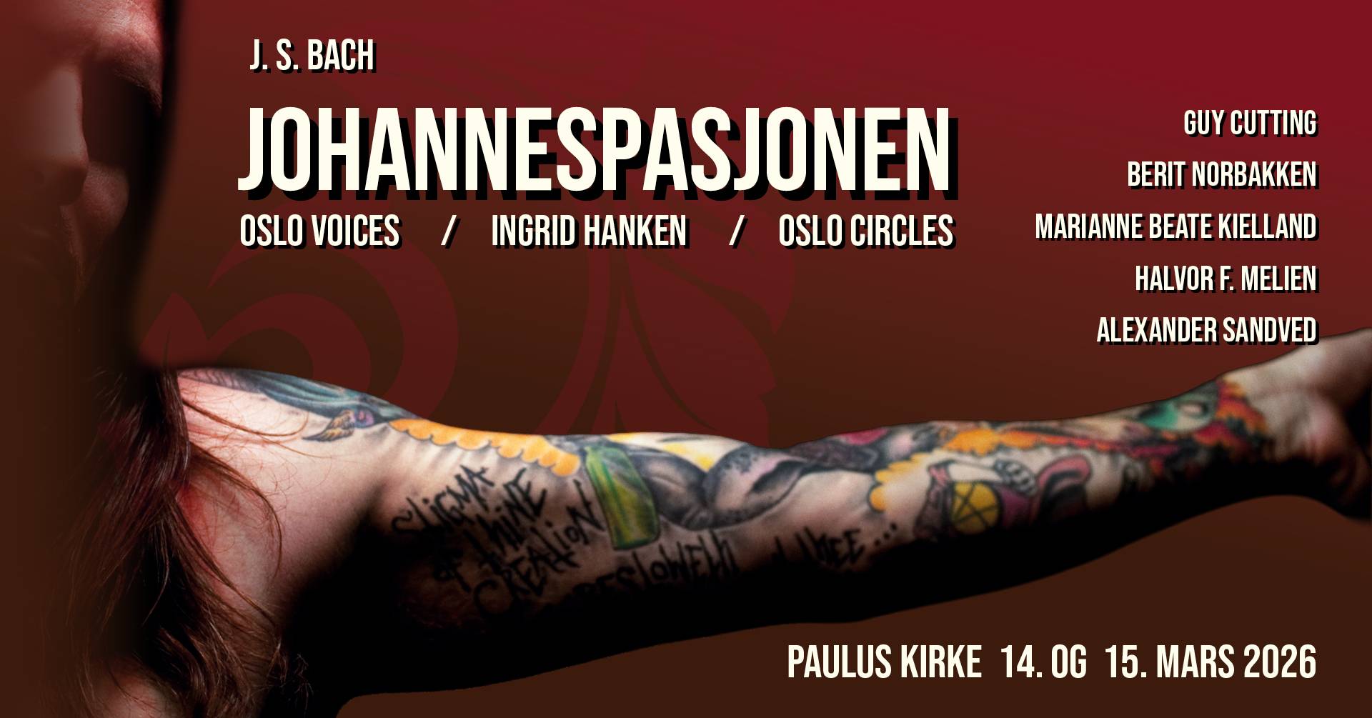 Poster for konserten