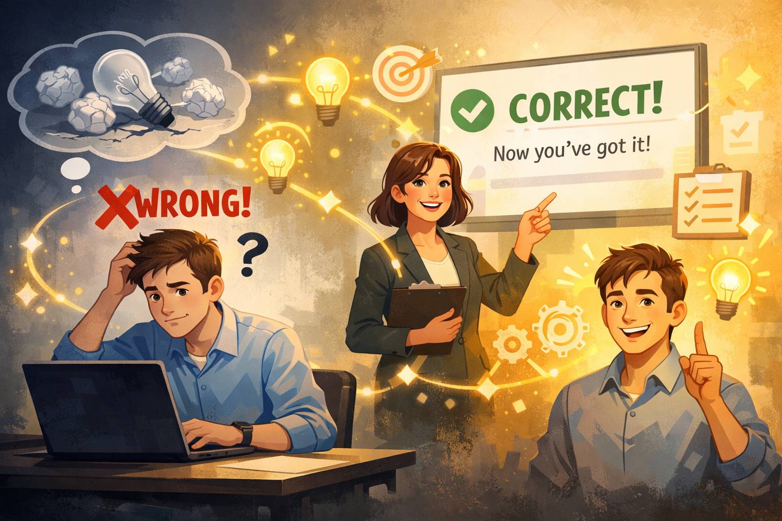 The counterintuitive truth your learners remember more when they get it wrong first.