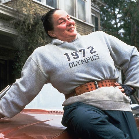 Agatha Trunchbull played by Pam Ferris in the 1996 film version of Matilda