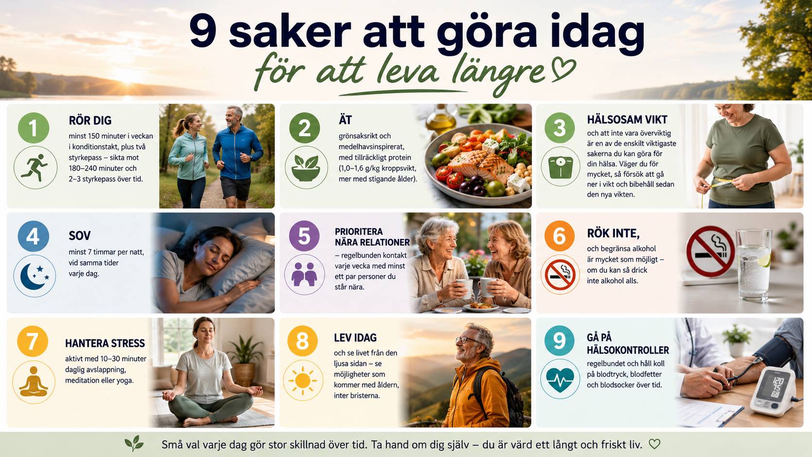 Hur lever man längre?