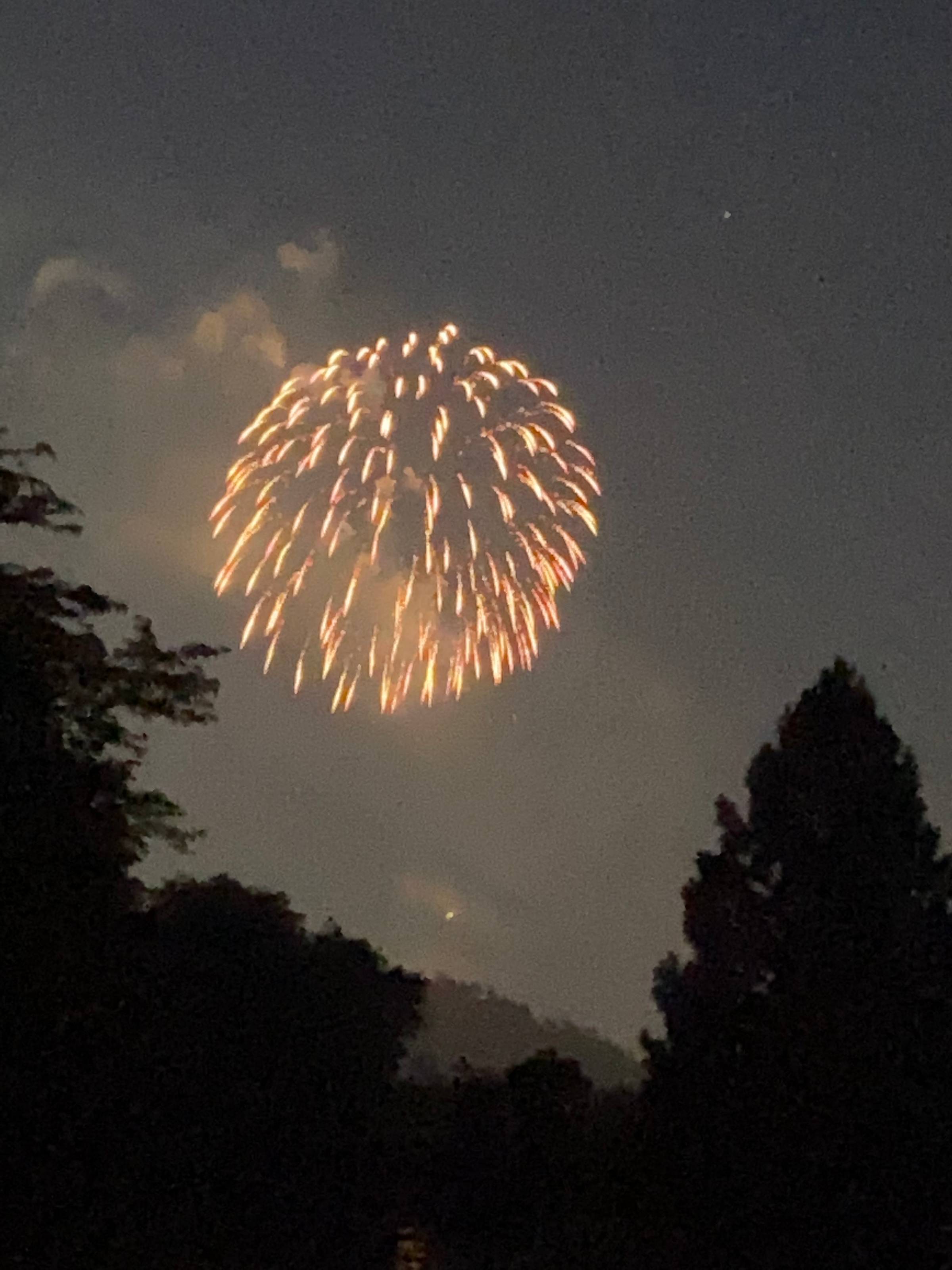 fireworks in Bend, Oregon