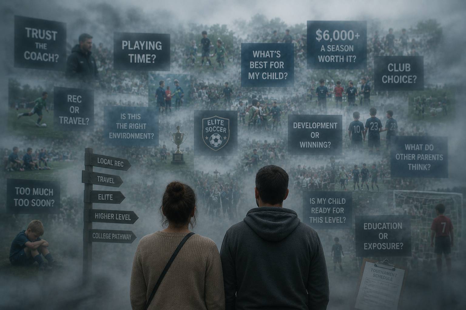 "The real problem is that parents are being asked to make developmental decisions inside a soccer culture that doesn't understand development itself."