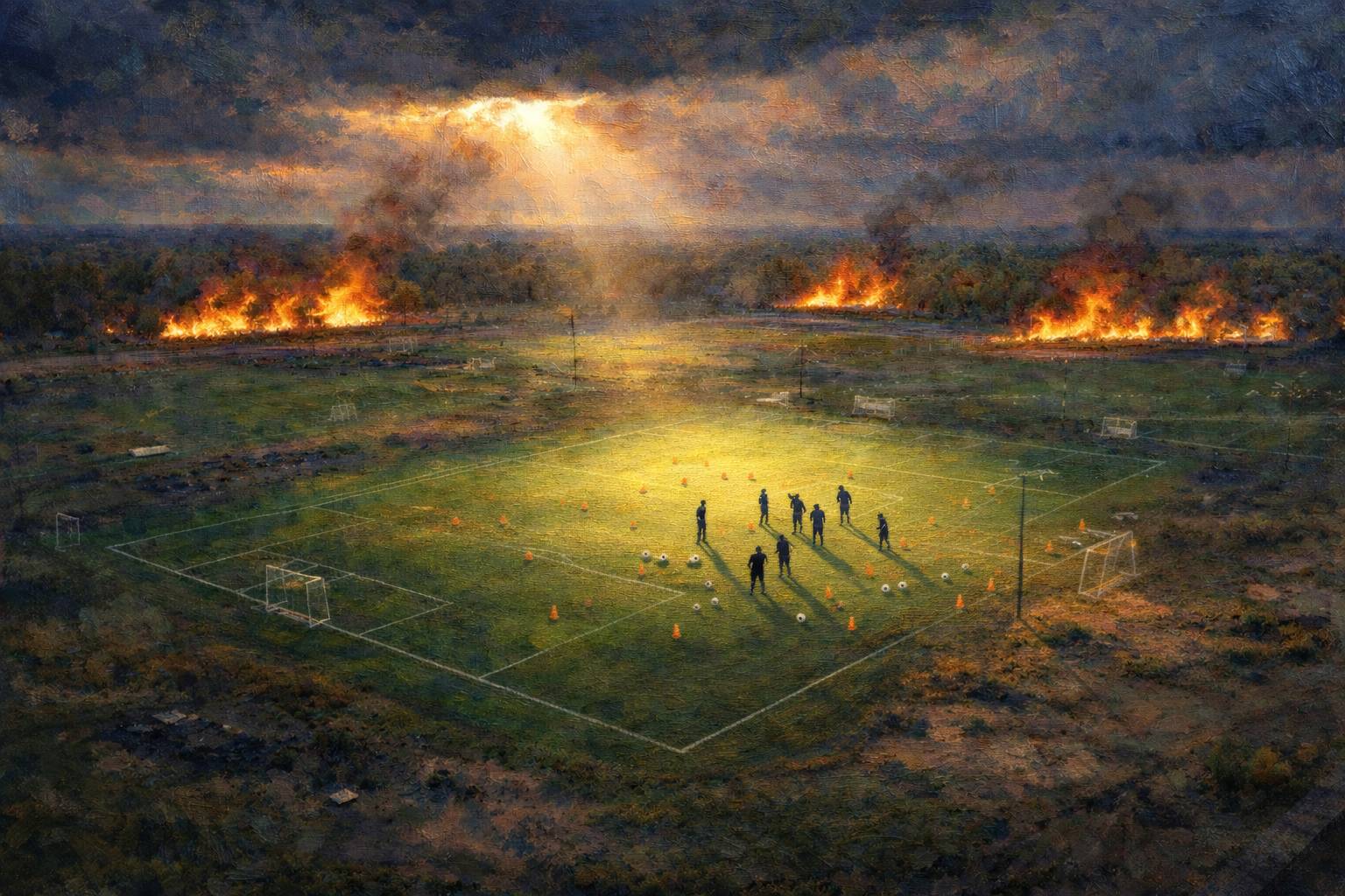 “It can take years to build a special team. But only a day to burn it to the ground.”