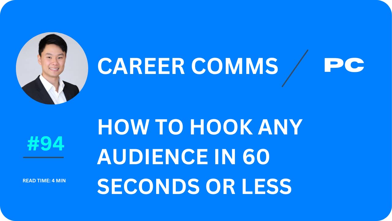 How To Hook Any Audience In 60 Seconds Or Less