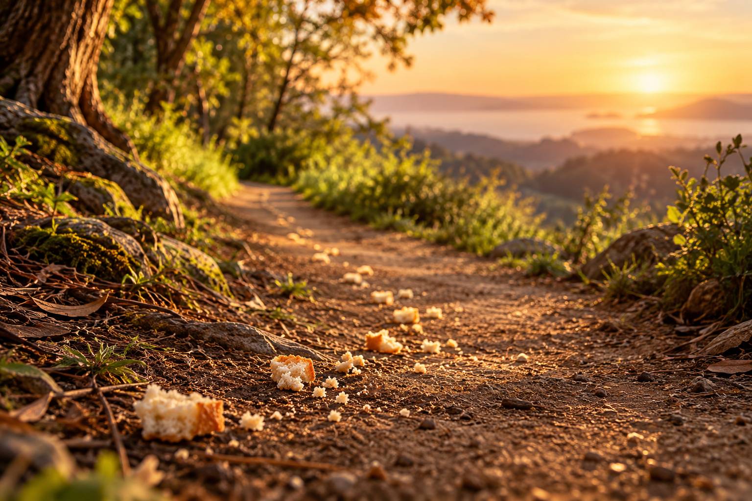 breadcrumb trail sunset