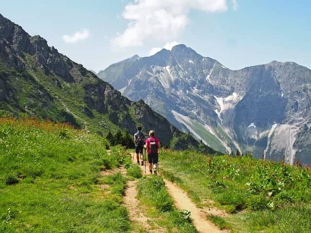 Hike, Mountains, Landscape