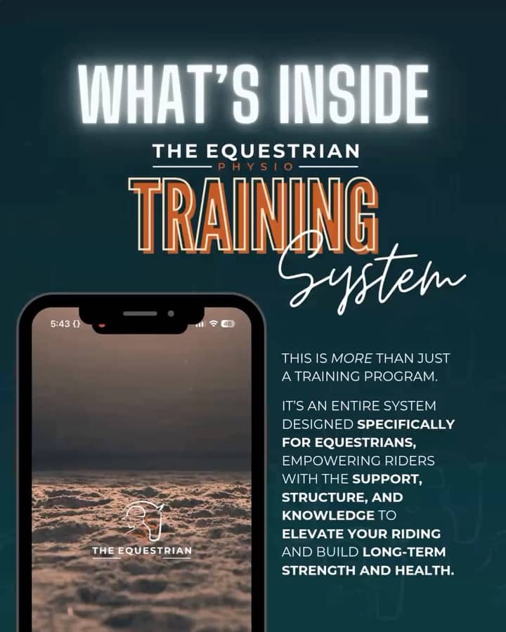 ✨ THE DOORS ARE OPEN ✨
👉 Check the link in my bio or comment “PARTNER” to join the TEP Training App before doors close April 19th!

We'll spend THOUSANDS over a horse's lifetime on saddle fit, bodywork, adjustments, supplements, boots, therapies, chiro visits.

And a good chunk of that spending exists because of what we're asking of their body when we sit on them.

I keep coming back to something one of our members said: "I don't want my body to be the thing holding my horse back."

And that is the reason WHY I do this. Because it's the one piece of the welfare conversation we rarely have.

We're so focused on fixing the horse that we forget we're asking them to carry a body we haven't trained to be a fair passenger.

TEP Training is built around the idea that riders are ATHLETES. That our strength, balance, and capacity matter, not just for our own riding goals, but for the horse underneath us.

A stronger, more stable rider means less compensating. Less strain. Less your horse has to make up for.

Spring enrollment is OPEN through April 19th. If you've been circling this and waiting for a sign, comment PARTNER and I'll send you the link.

LinkDM *020*