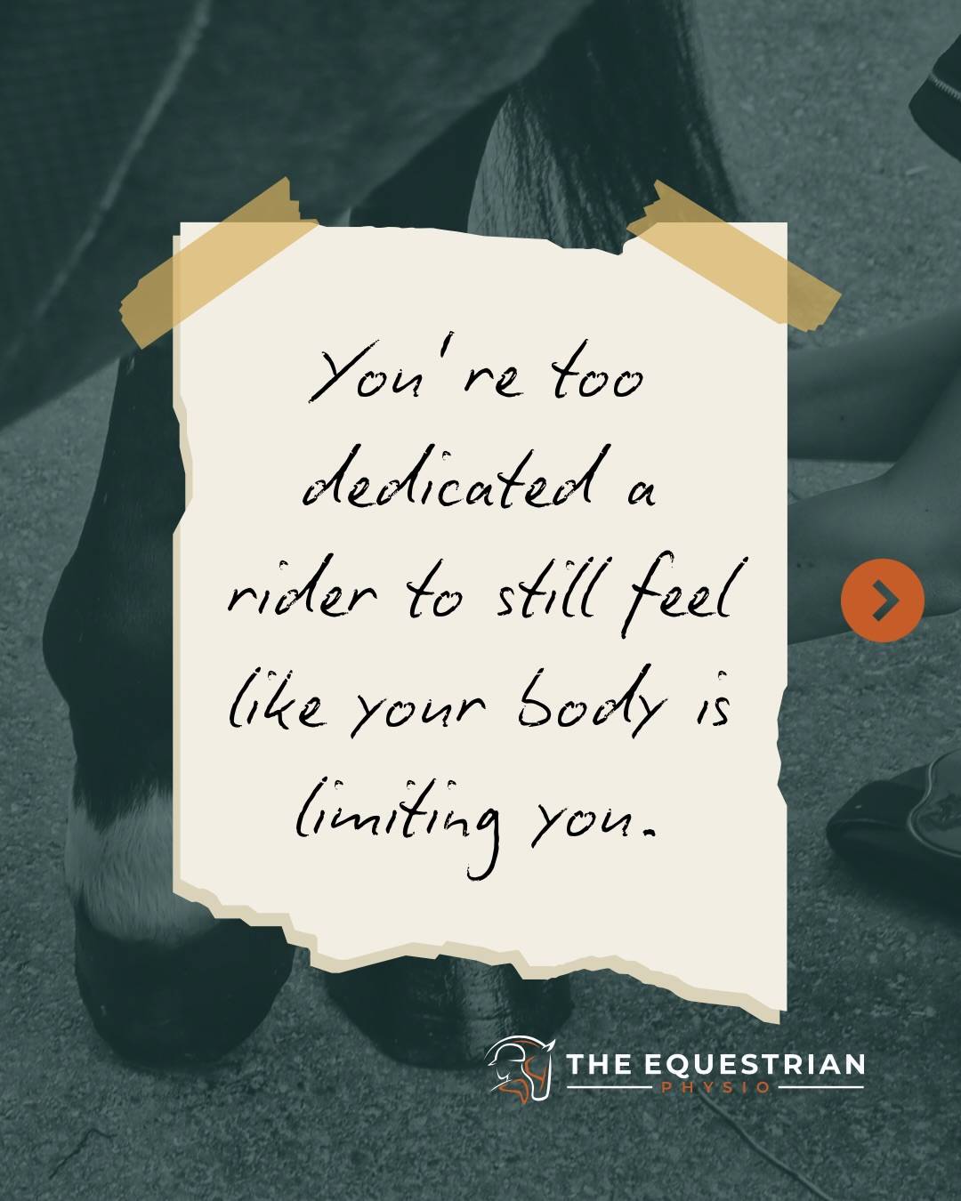 Every single one of these came from conversations I’ve had with real riders. Real stories. Real comments. Real DMs at 11pm on a Tuesday.

And the thread that runs through all of them is the same: you care so deeply about your riding and your horse that you’re willing to sit with the uncomfortable truth that something needs to change.

Riders that care so deeply. That want it so bad. That have been waiting for the opportunity to get back in the saddle or to finally have their heart horse for so long.

But the pieces still don’t seem to fit together. You still hear the same comments from your coach, week on week, that you never seem to be able to overcome no matter how hard you try. You still see the same compensations and faults every time you ride by the mirror. You vent the same frustrations ride after ride when you’re still not seeing the progress you hope for. 

And it’s not for a lack of trying. It’s not for a lack of dedication, or willpower, or wanting it more than anything. That’s not the issue. The issue is an industry built on outdated standards of what it means to be an athlete.

That’s what TEP Training is for. It is my call to shift the standard. To give riders the structure, community, and education that it takes to help them come into their own as athletes and equestrians, and to stop being the thing that is holding the performance of their partnership back. It’s a platform designed specifically to give you to the tools to finally click things into place.

Because your life is far too amazing for your body ever to be the thing holding you back❤️.

Enrollment opens April 13th. If you’ve been following along waiting for the right time, this is it. Comment, “STRONG” Or check the link in my bio to drop your name on the waitlist.

LinkDM *018*