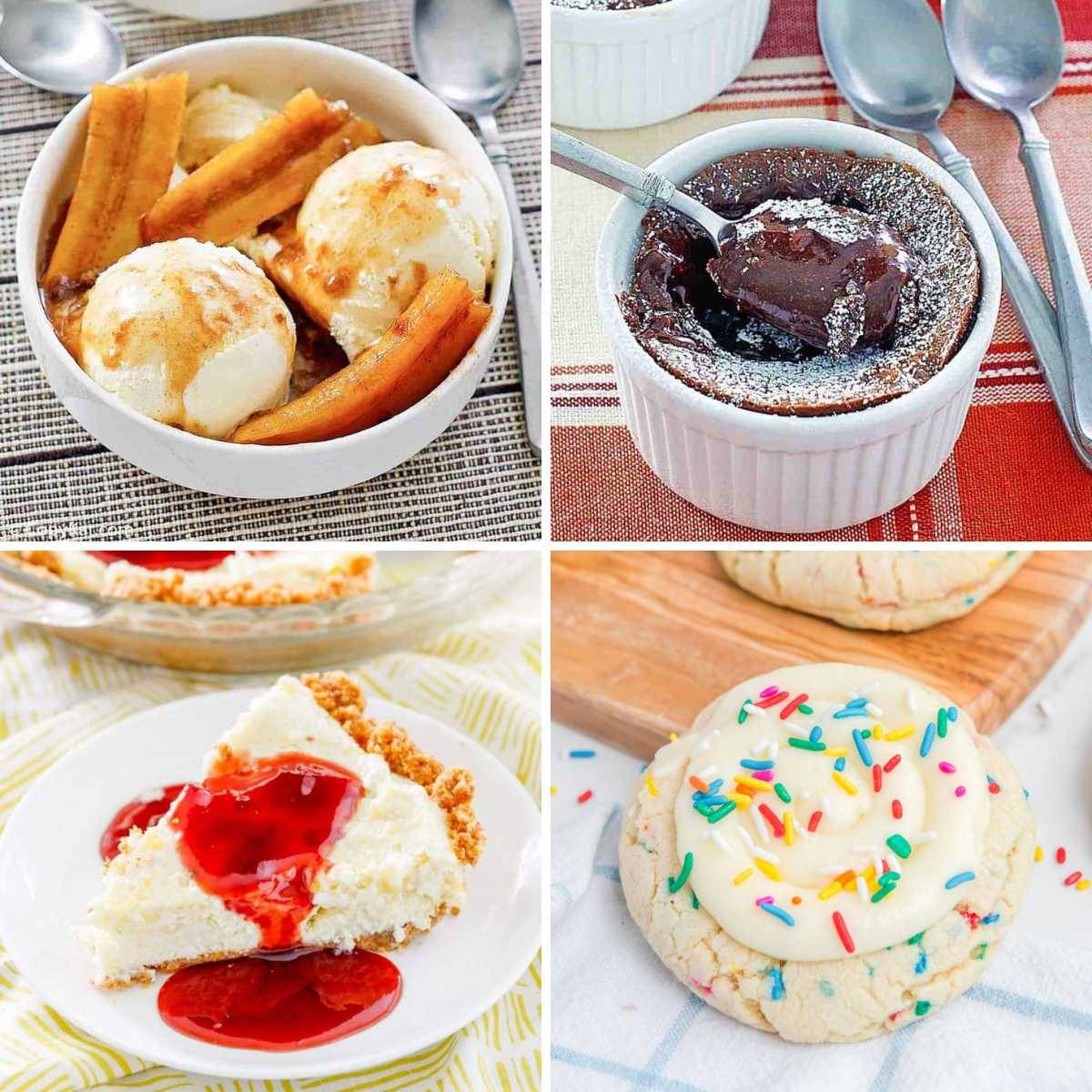 banana foster, cookies, and more 
