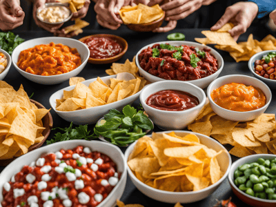 A selection of game day dip recipes 