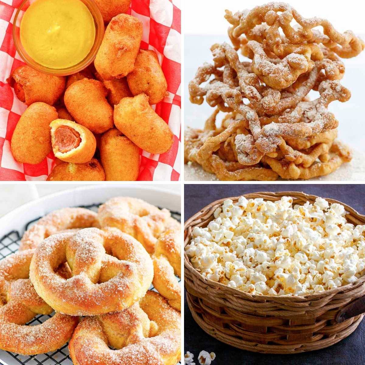 corn dogs, pretzels, and more 