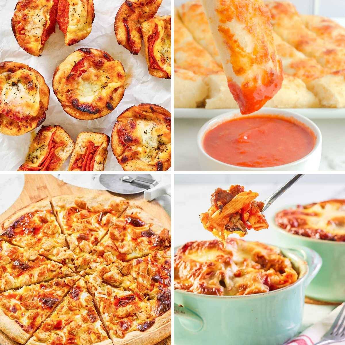 Little Caesars Crazy Puffs, Pizza Hut breadsticks, deep dish, buffalo pizza,