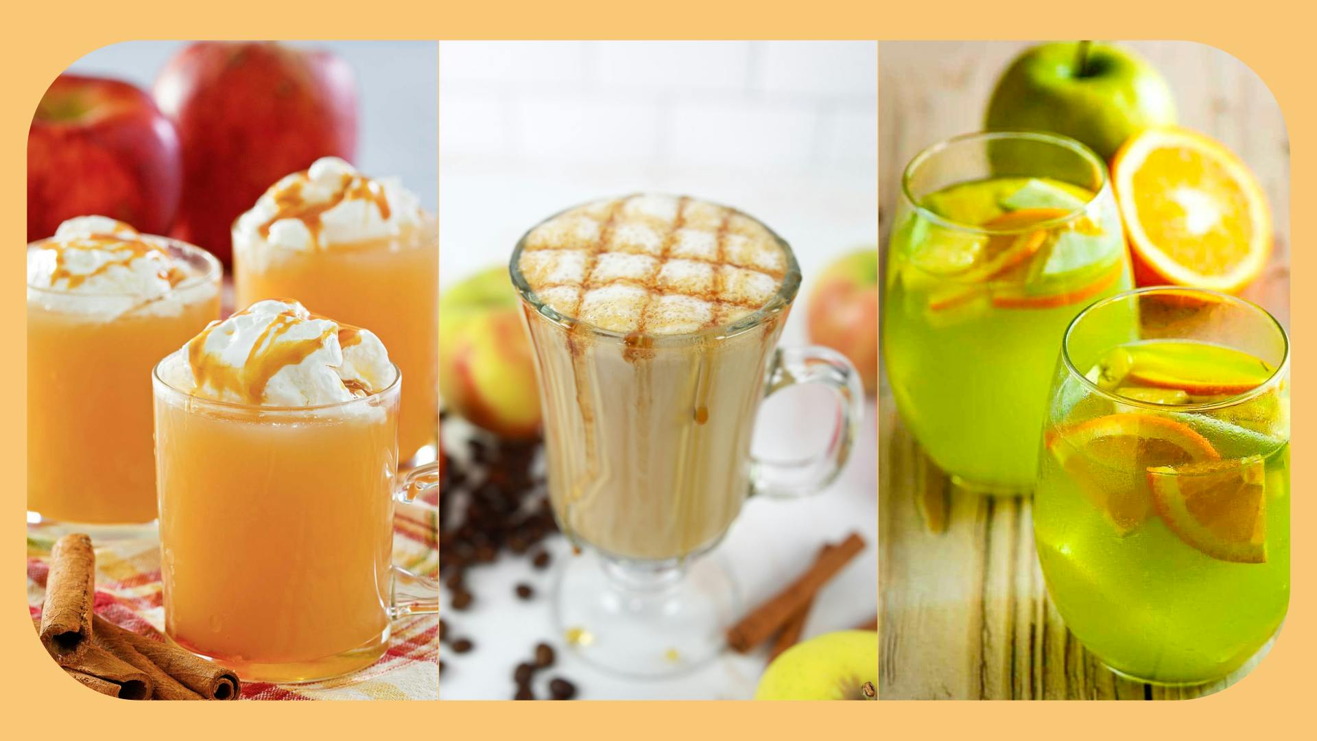 Festive fall copycat drinks