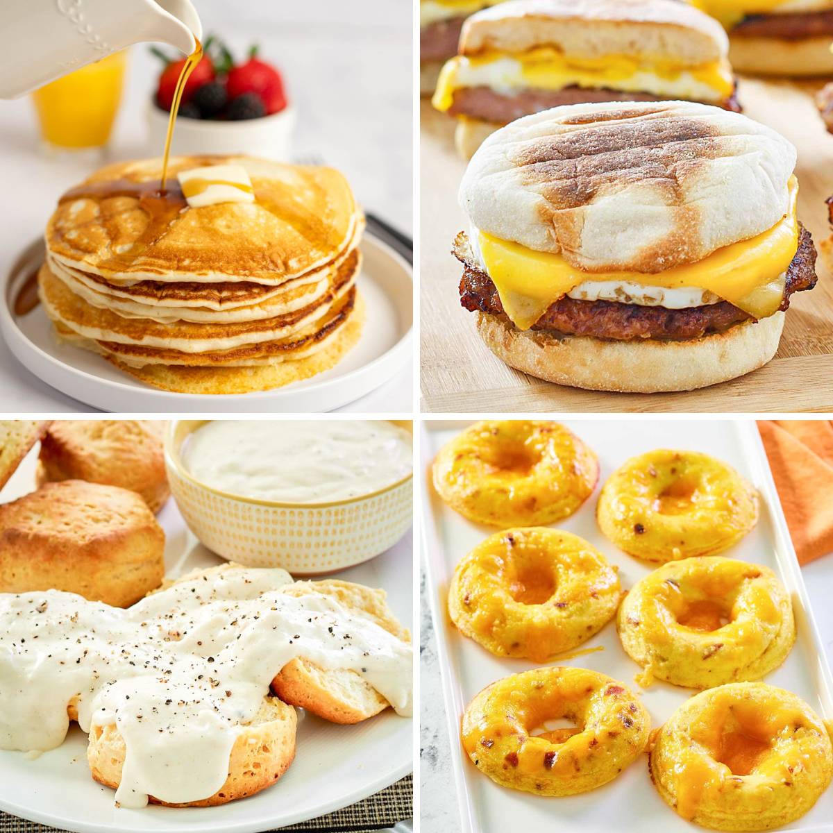Pancakes, Sausage McMuffin and More 