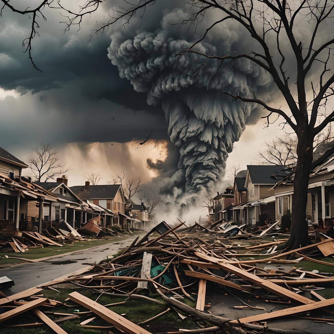 tornado damage
