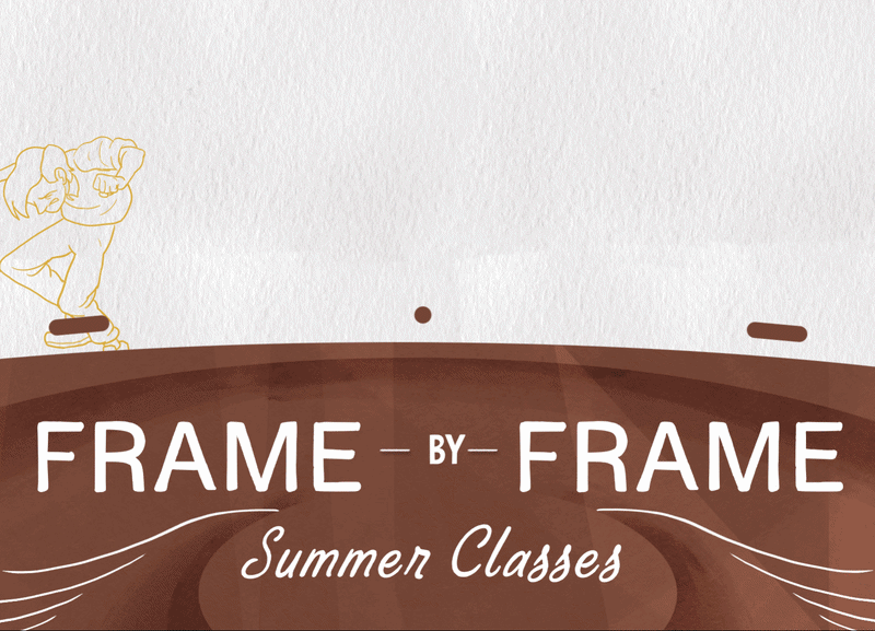 Frame by Frame Summer animation classes with the Animation Tutor