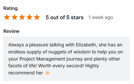 5 star review