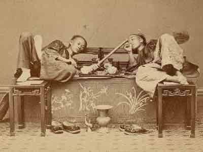 Opium smokers