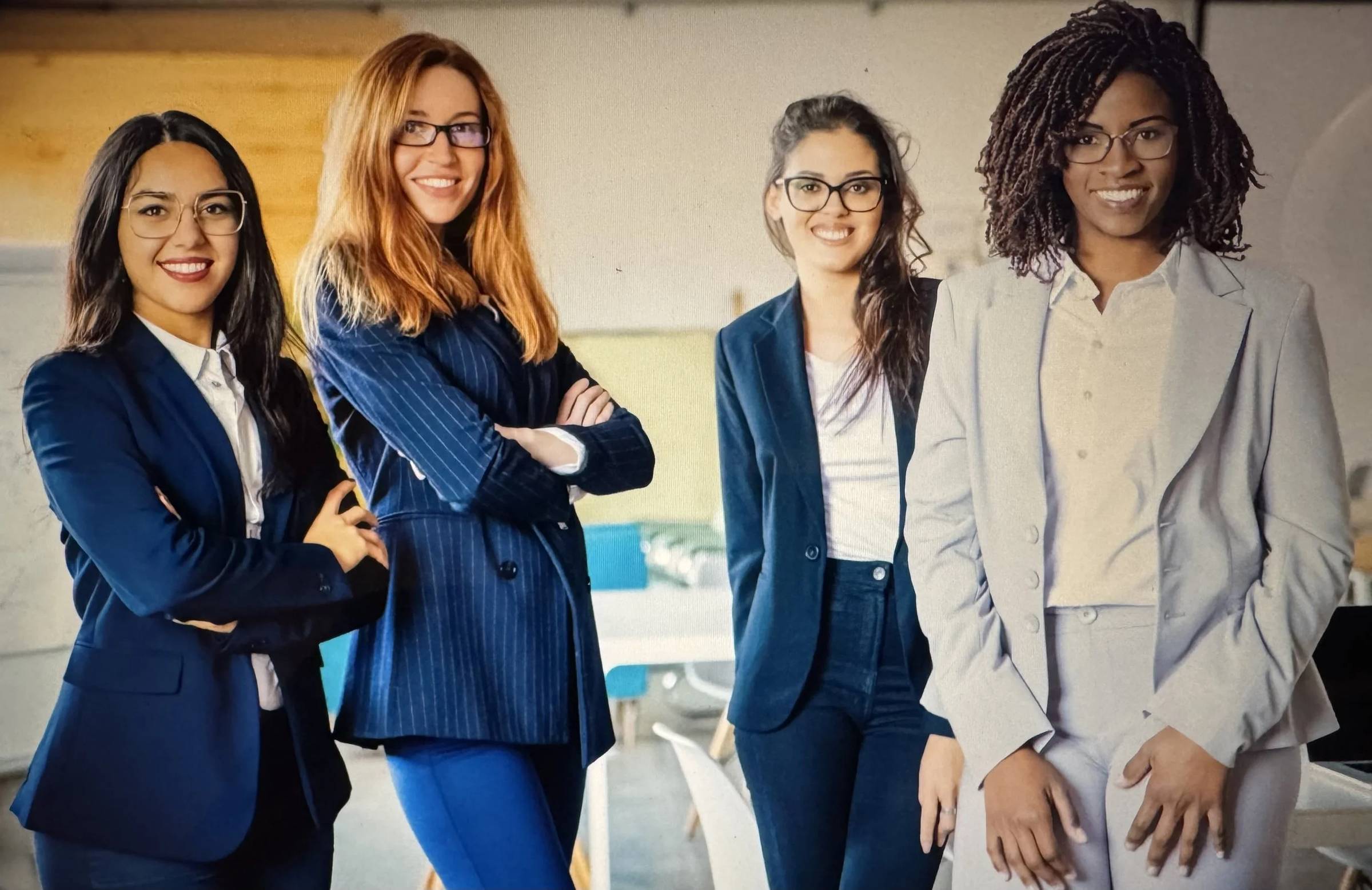 Diverse female executives networking and building community as part of the Excel for the Culture program.