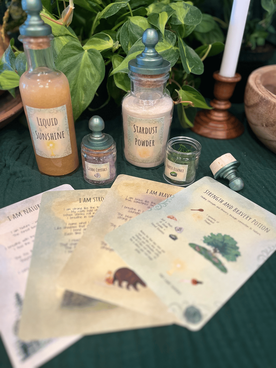 The Forest Potion - A recipe for Bravery & Strength