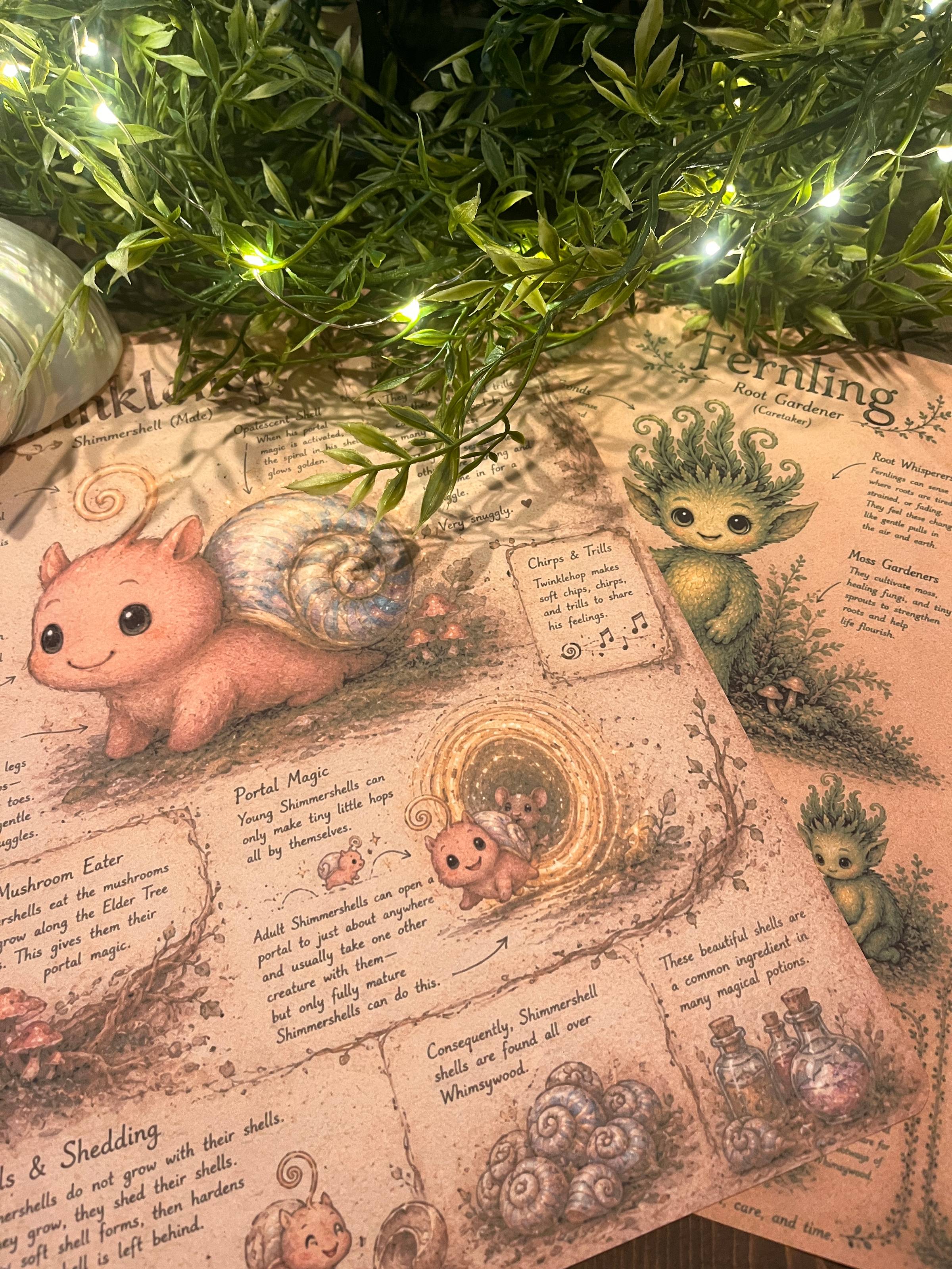 Whimsywood Wanderings magical children's podcast and printable field guide for emotional regulation, imagination, and family connection