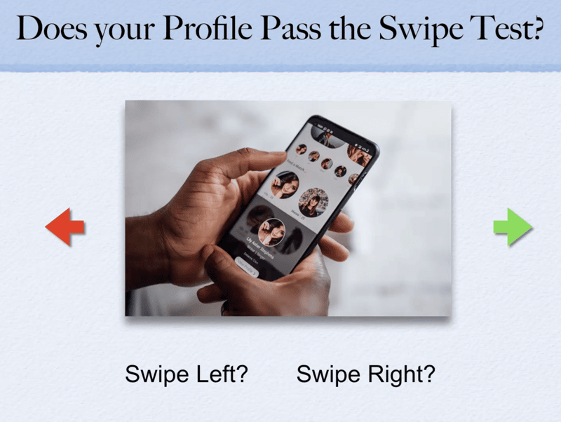 Make sure your photos send the right message