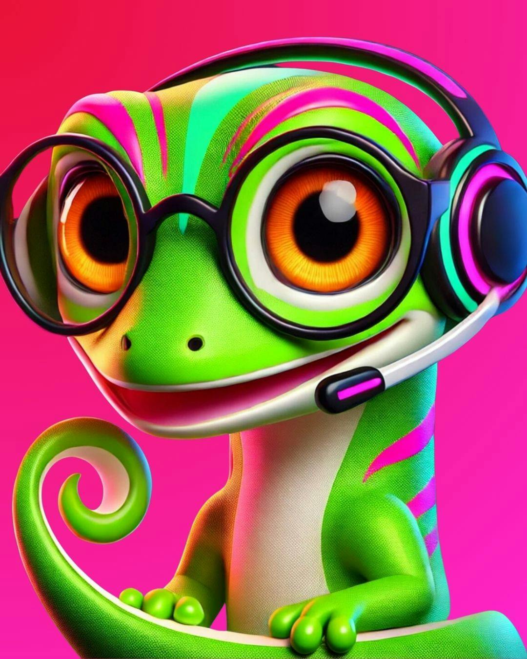 A Gecko Mascot