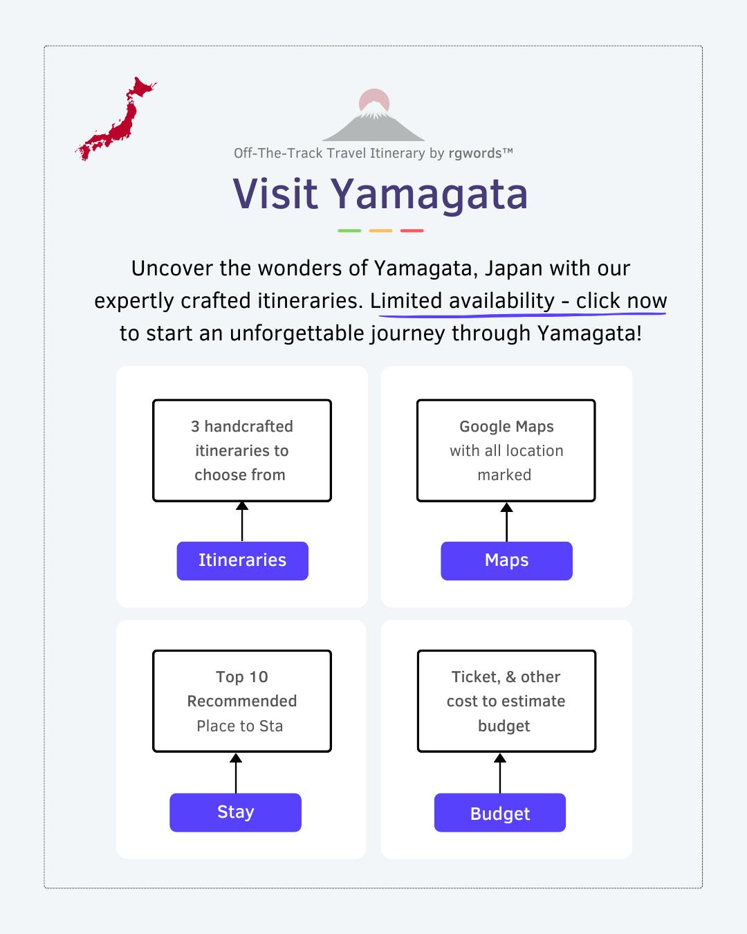 Yamagata Travel Package