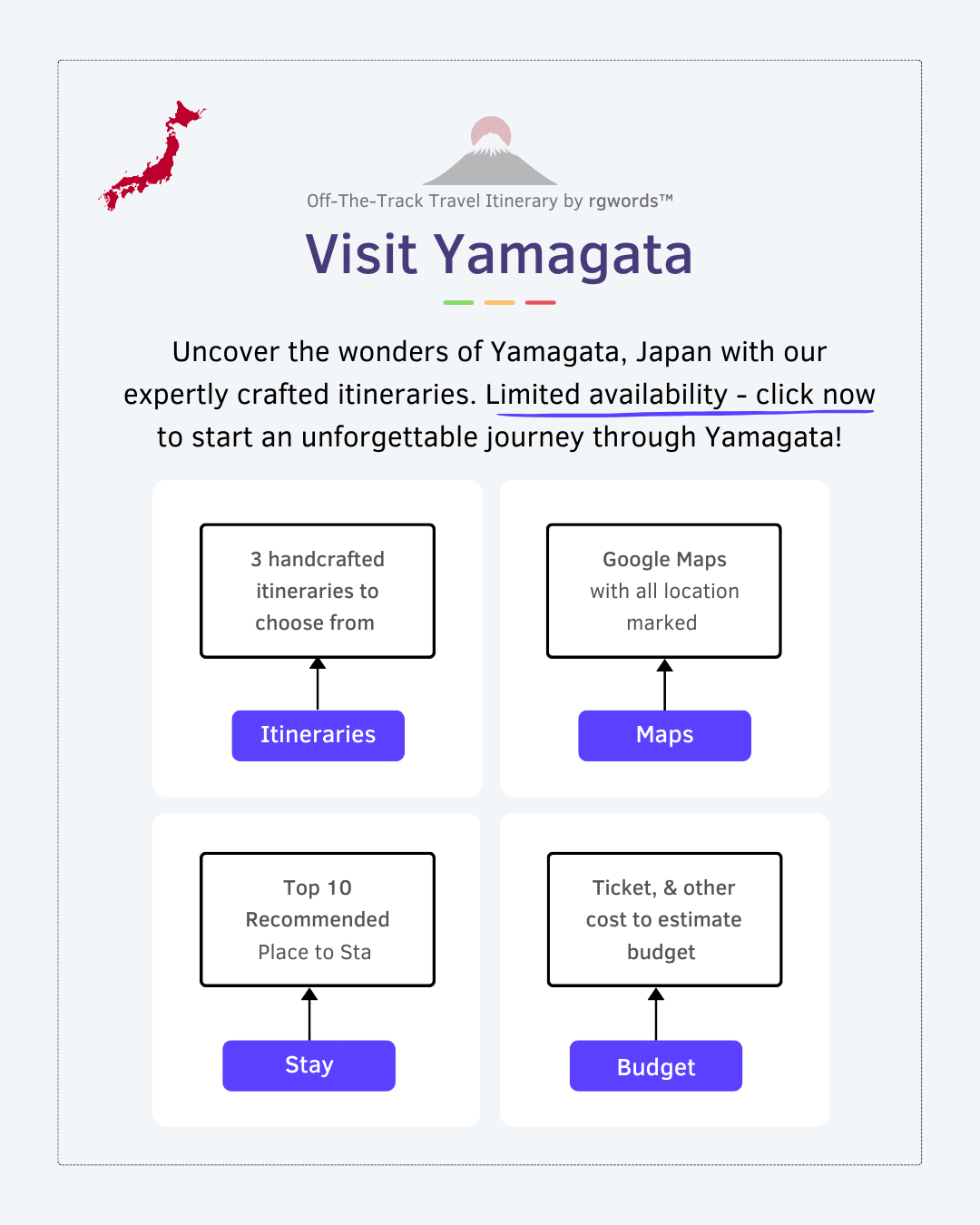 Yamagata Travel Package