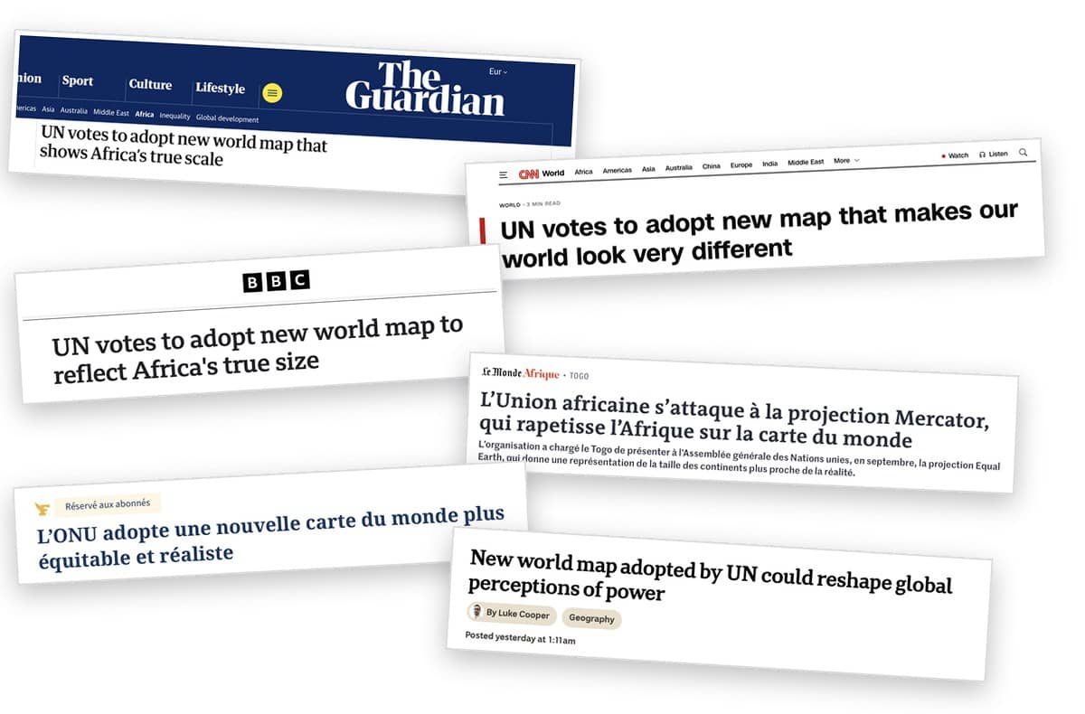When dataviz makes the front page!