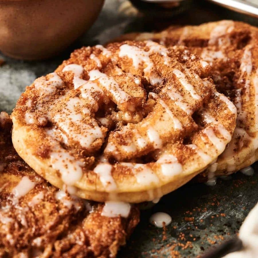 Cinnamon Roll Pancakes