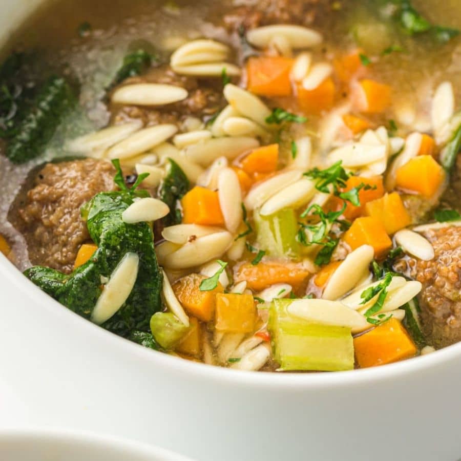 Slow Cooker Italian Wedding Soup