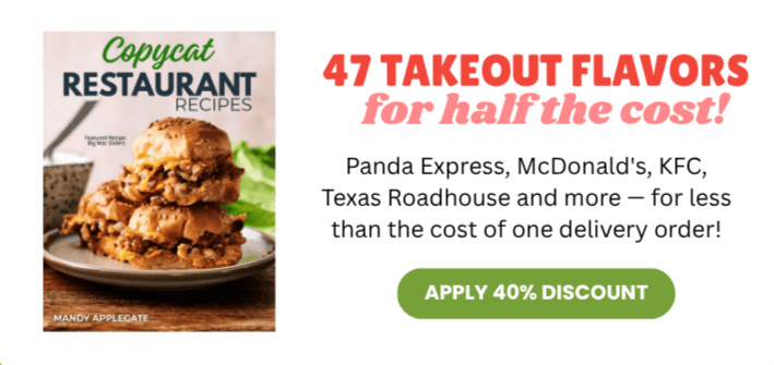 47 takeout flavors for half the cost! Panda Express, McDonald's, KFC, Texas Roadhouse and more — for less than the cost of one delivery order! Apply 40% discount