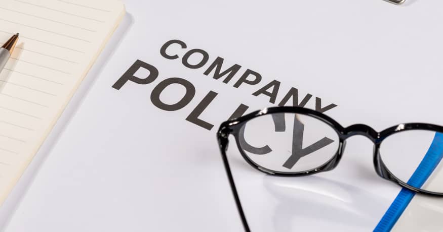 company policy hr