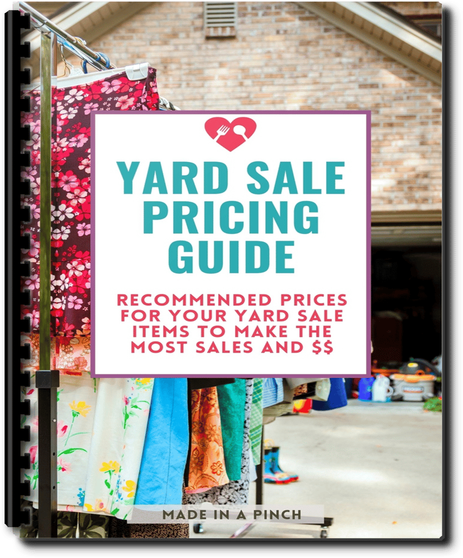 Take the guesswork out of profiting from your yard sale!