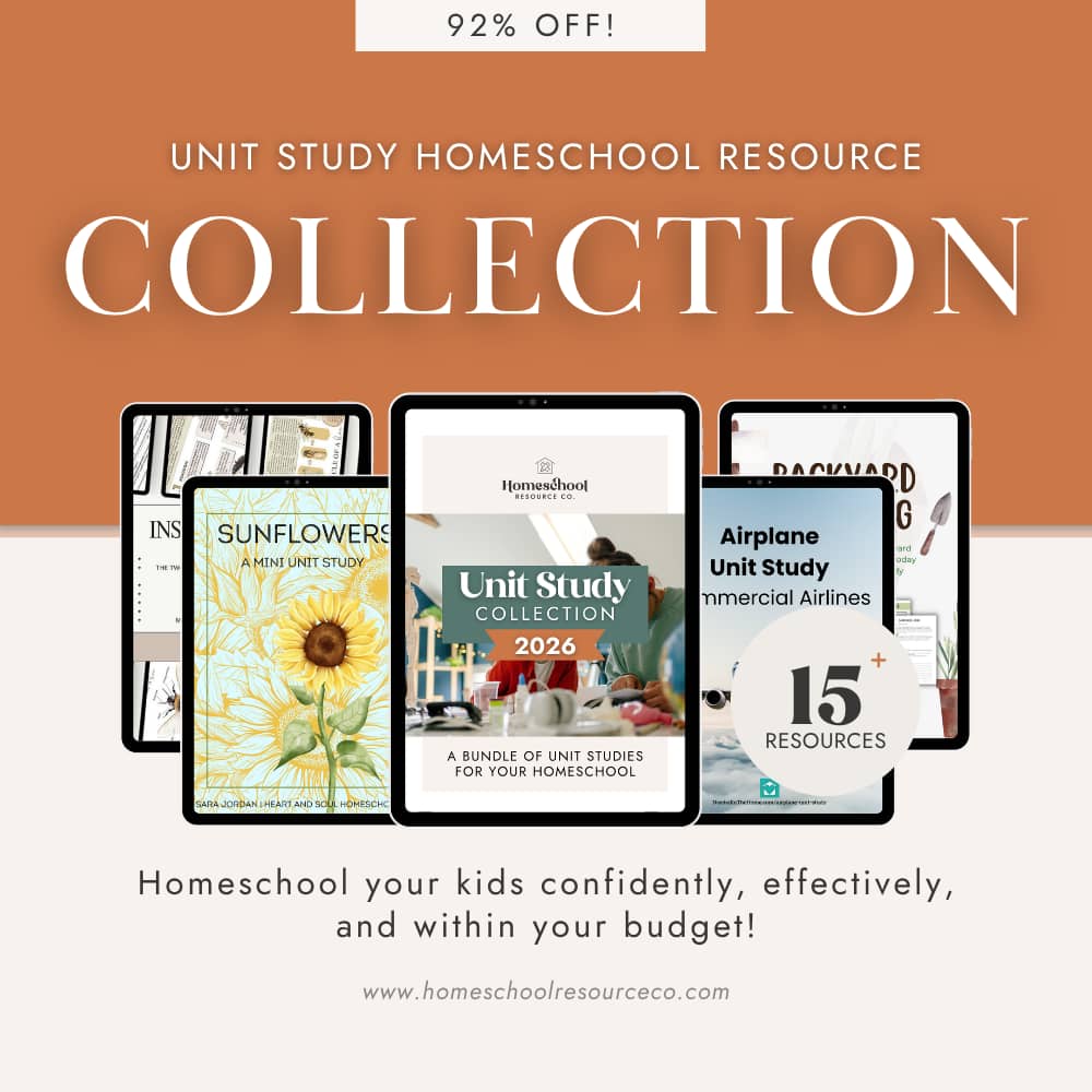 2026 unit study collection from hrc
