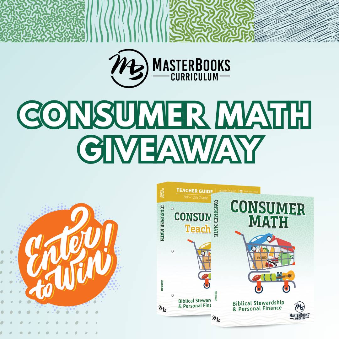 master books consumer math giveaway