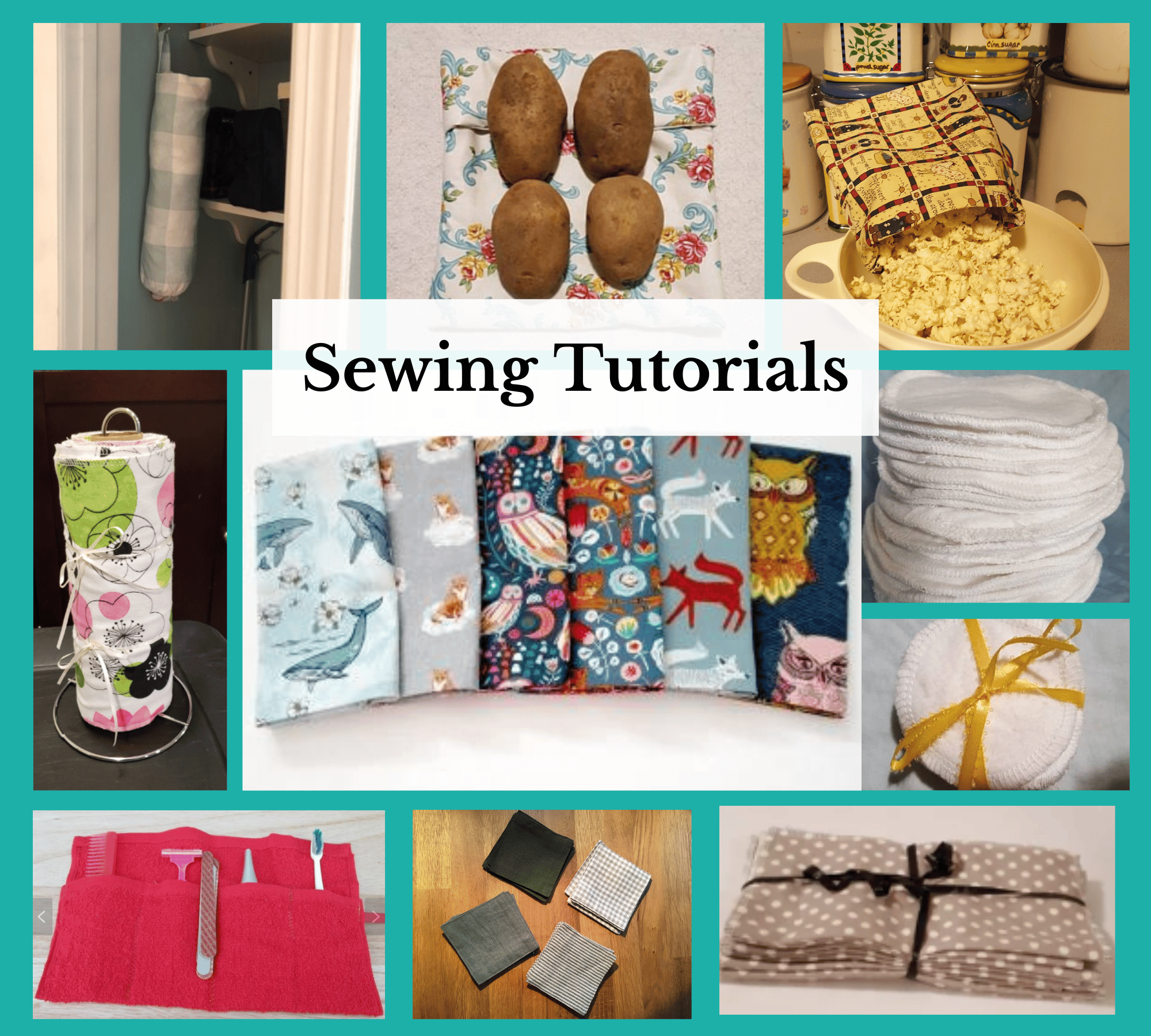 sewing tutorials with images of what you can make
