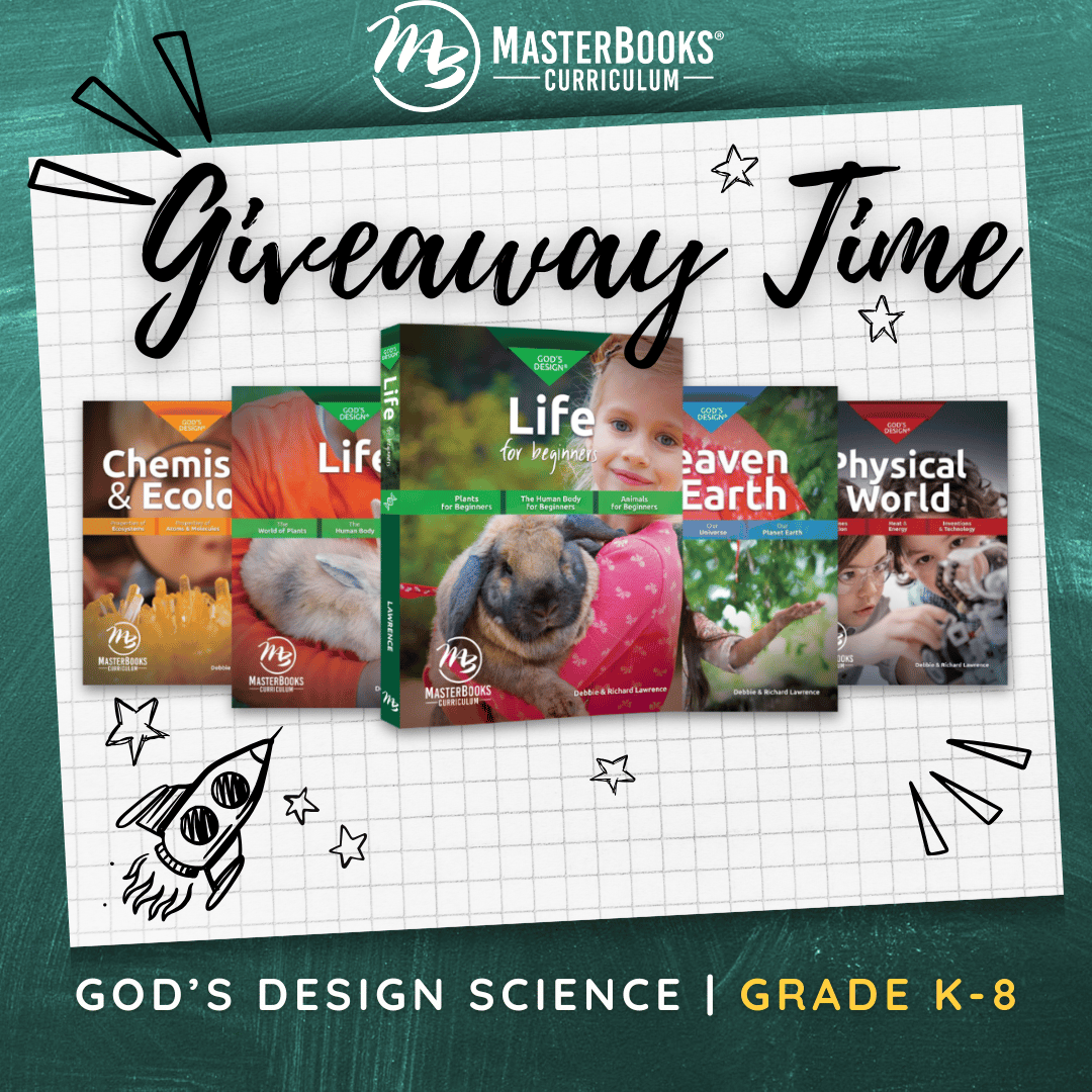 science books giveaway time