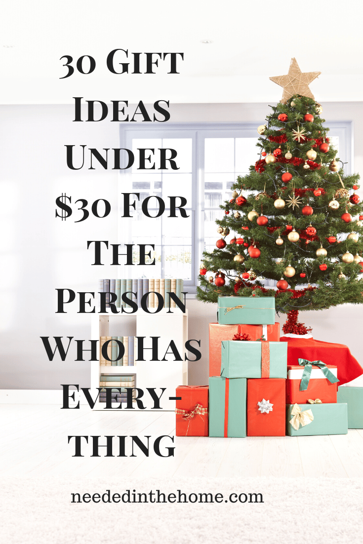 gift ideas for the person who has everything