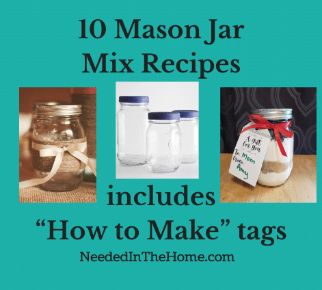 10 mason jar mix recipes (2000 × 1800 px)
