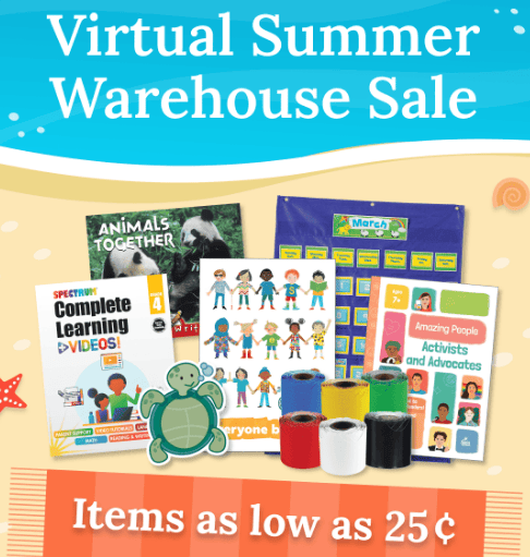 warehouse sale carson dellosa